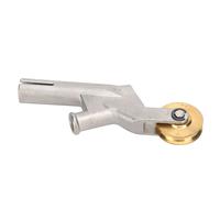 Buse de soudage au sol, bouche ronde avec roue, accessoire de buse de soudage pour sol en PVC