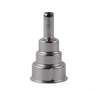 Buse de soudage, buse de chaleur, pointe ronde en métal de 9 mm pour Steinel 2310 1910 1810 2010 1610 500-2 630 à air chaud portable, argent, 1 pièce