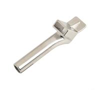 Buse de soudage carrée de 8 mm pour chalumeau à air chaud, pointe en acier allié pour soudure en vinyle, PVC, plastique, tête de souffleur haute température de 5 x 14 mm pour outils de réparation de