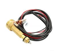 Buse de soudage MIG en cuivre pur de 100 mm, design solide sans couture pour une installation fluide, haute conductivité, convient pour les fils de soudure de 0,8 à 1,2 mm