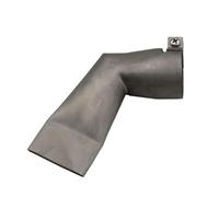 Buse de soudage plate 60 degrés 40 mm for pistolet de soudage plastique 1600 W, souffleur d'air chaud, torche de soudage, accessoires de tuyère