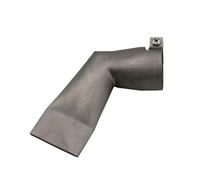 Buse de soudage plate 60 degrés 40mm, accessoire torche thermique ventilateur d'air chaud