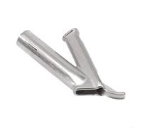 Buse de soudage triangulaire en métal de type Y pour souffleur d'air chaud, chalumeau chauffant adapté pour le soudage de matériaux plastiques