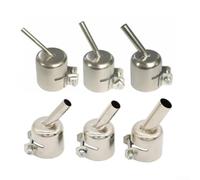 Buse de soudure à 45 degrés pour station de reprise d'air chaud série 850 en acier inoxydable conçue pour l'application et la réparation de chaleur côté processeur (3 mm)