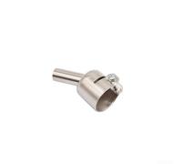 Buse de soudure à angle incurvé à 45 degrés pour station de reprise d'air chaud série 850, pointe à souder en acier inoxydable avec plusieurs diamètres intérieurs pour chauffage du processeur (10 mm)
