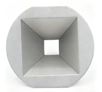 Buse de station de reprise BGA fabriquée en alliage TC4 Ti avec positions supérieures et inférieures sélectionnables pour un fonctionnement fiable (inférieur 10 mm x 10 mm)