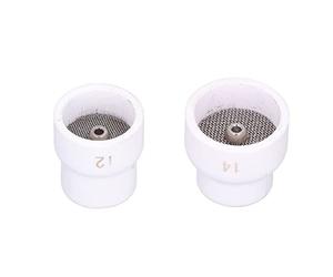 Buse de torche de soudeur, coupe de soudage TIG durable bon match pour WP-9/17/18/20/25/26(blanche)