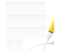 Buse de tube de goutte pour colle - Pointe aiguille compte-gouttes, applicateur de colle à pointe de précision, buse de colle pour tube de goutte, couvercle de bouteille cathéter pour flacons