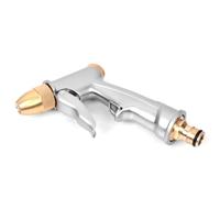 Buse de Tuyau Arrosage Haute Pression, Tête Multifonction | Cuivre et Alliage de Zinc, Sortie 8mm, Usage Voiture et Jardin, Nettoyage Rapide des Sols