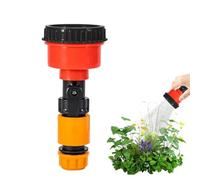 Buse de tuyau d'arrosage, anti-fuite, brumisation, débit réglable, arroseur, outil de pulvérisation d'eau d'irrigation durable, embout robuste | Pour terrasse, cour, extérieur, pelouse