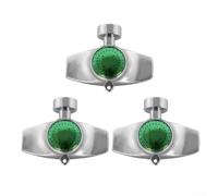 Buse de tuyau d'arrosage en alliage de zinc avec pulvérisation réglable à 360° pour pelouse, jardin et terrasse (vert)