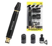 Buse De Tuyau D'arrosage Haute Pression Arroseur Jardin Portable Et Réglable Diffuseur Jardin Buse De Pulvérisation Compatible Tuyau Embout Pour La Maison L'extérieur La Cour L'arrosage Des Plantes,A
