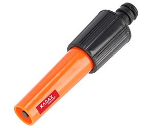 Buse de tuyau d'arrosage KADAX avec système de régulation à trois niveaux, kit de pulvérisation en plastique ABS, seringue de nettoyage, seringue à eau, seringue de jardin (13,4 x 3,4 cm)