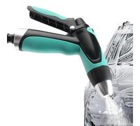 Buse de tuyau d'arrosage - Modèles de pulvérisation réglables, poignée confortable, sortie haute pression, raccord rapide | Idéal pour l'arrosage des, le lavage de voiture et le nettoyage exté