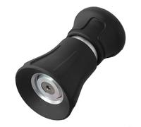 Buse de tuyau d'arrosage réglable avec joint anti-fuite, poignée en caoutchouc confortable, cadre en alliage d'aluminium résistant à la rouille et à l'usure pour les besoins de jardinage