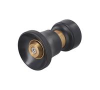 Buse de tuyau de pompier en laiton à débit réglable pour arrosage de jardin standard de 1,6 cm, nettoyage d'allée et de plantes