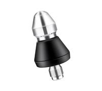 Buse de tuyau de vidange en acier inoxydable, 1/4 pouces, nettoyeur haute pression rapide pour Machine à laver, égouts et eaux usées, antirouille