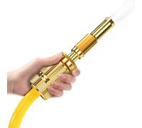 Buse de tuyau d'eau - Buse de pulvérisation multifonctionnelle réglable, raccord de jardin robuste, débit haute pression, conception facile à saisir | Bain d'animaux, nettoyage en extérieur, cour