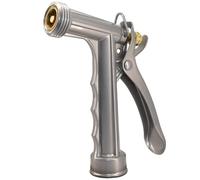 Buse De Tuyau D'Jardin: Pulvérisateur En Métal Anti-Fuite, Modèles De Pulvérisation Réglables, Connecteur En Alliage De Zinc Solide | Buse De Tuyau D'eau Avant Filetée Pour Jardin, C