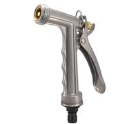 Buse de tuyau en métal - Pulvérisateur d'eau réglable fileté en de zinc, accessoire robuste pour le lavage de voiture, l'irrigation du jardin, le nettoyage extérieur | Accessoire de pulvérisat