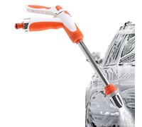 Buse de tuyau robuste - 1 | Seringue haute pression | Pistolet à eau pour voiture, jardin, nettoyage en laiton, raccord réglable, anti-fuite, de haute qualité, durable, stable, robuste, design moderne