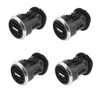 Buse de ventilation de climatisation 8J0820901E3Q7,8J0820901E 3Q7 Grille d'aération pour tableau de bord, compatible avec AUDI TT TTS 2.0L 2011-2015 TT RS 2.5L 2012-2013(4 Pieces)