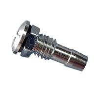Buse de vidange de refroidissement en aluminium pour modèles réduits avec écrou M6 et joint torique (M8)
