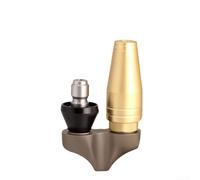 Buse de vidange d'égout turbo inversée 3600 PSI pour nettoyeur haute pression, accessoire pour nettoyer les tuyaux, les égouts et les gouttières avec connexion facile (1/4 put+gaine)