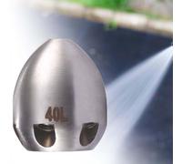 Buse de vidange pour nettoyeur haute pression avec sortie de 40 L pour les applications de nettoyage très sales, convient pour les filetages de tuyau d'arrosage standard (G3/8")