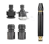 Buse D'eau - Buse Booster, Buse De Tuyau Haute Pression 3 Patterns De Pulvérisation Réglables Étanches, | Pour Jardinage Voiture Chauffage Animaux de Compagnie Patio Balcon Pelouse, Espaces Extérieurs
