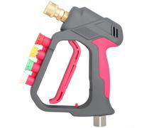 Buse d'eau en laiton avec design pivotant anti-torsion et cylindre en acier inoxydable pour une performance haute pression sur véhicules et surfaces