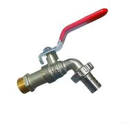 Buse d'eau pour tuyau d'arrosage et systèmes d'irrigation en cuivre avec extrémités filetées 1/2" et 3/4"