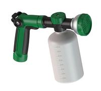 Buse d'eau réglable multifonction pour tuyau d'arrosage de jardin avec bouteille de 500 ml Accessoires d'arrosage haute pression