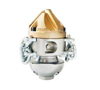 Buse d'égout rotative, dragage de canalisations à Haute Pression, Nettoyage, Buses diamantées, Corde et chaîne(1I2 Female 50LPM)