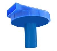 Buse d'entrée de piscine 11070 pour piscines Intex avec bride rotative à 360 degrés pour améliorer la direction et la circulation du jet d'eau (bleu + bleu)