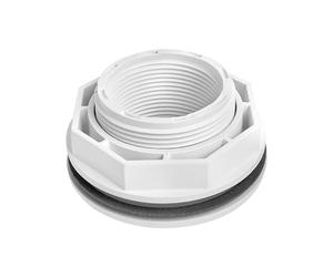 Buse d'entrée de piscine - Raccord de retour - Buse de remplissage de piscine hors sol - Raccord de retour 1 1/2" avec écrou de sécurité et joint pour Hayward SP1023 - Accessoire de piscine - Noir