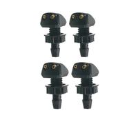 buse d'essuie-Glace arrière Buse De Pulvérisation D'essuie-glace À Double Trou Pour Lave-glace Voiture Compatible Avec La Plupart Des Modèles Jet D'eau(4pcs)