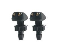 buse d'essuie-Glace arrière Buse De Pulvérisation D'essuie-glace À Double Trou Pour Lave-glace Voiture Compatible Avec La Plupart Des Modèles Jet D'eau(2pcs)