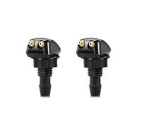 Buse d'essuie-glace Buse De Pulvérisation Lave-glace Voiture Compatible Avec La Plupart Des Modèles À Double Trou Pour Jet D'eau D'essuie-glace