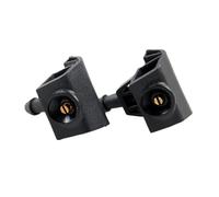 Buse d'essuie-glace Pour Nissan Classical SYLPHY 2 Pièces Accessoires De Buse Pulvérisation D'eau Pour Lave-glace Avant Voiture Noire Jets De Lave-Glace(Fan-Spray)