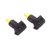 Buse d'essuie-glace Pour Nissan Classical SYLPHY 2 Pièces Accessoires De Buse Pulvérisation D'eau Pour Lave-glace Avant Voiture Noire Jets De Lave-Glace(Column-Spray)