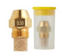 Buse d'huile à cône plein pour brûleur à huile 60 degrés 0,50 USgal/h, buse de brûleur à huile avec motif de pulvérisation à cône plein, buse d'huile, chalumeau de chaudière diesel, buse de brûleur