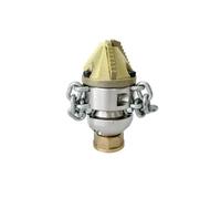 Buse diamantée de nettoyage de canalisations haute pression 1/2" femelle, élingue à corde et chaîne, dynamitage rotatif des égouts(M36 male 80LPM)