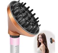 Buse diffuseur pour Dyson Airwrap Styler HS05 HS03 HS01, buse portable pour sèche-cheveux Airwrap Styler en sèche-cheveux (doré)