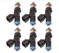 Buse D'Injecteur Carburant 5L2Z-9F593-CA 5L2E-C1A 0280158055 Pour Mercury Pour Alpiniste 4.0L 2008 2009 2010 Injecteurs Carburant(6PCS)