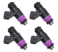 Buse D'injecteur Carburant Pour Megane Pièce De Rechange Injecteurs D'essence Pour Voiture 8200505191 8200132259 H132259 AU04 Noir 4 Pièces(Black 4PCS)