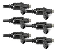 Buse D'injecteur Carburant Voiture 6 Pièces Pour BMW E46 E39 X3 Z3 Z4 3 5 Siemens Deka Moteur À Débit Assorti 2,5l adaptateur