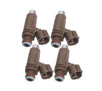 Buse d'injecteur de carburant 4 pièces 15710-96J00 Compatible avec moteur hors-bord SUZUKI F150 200 225 250 300 Hp 4 temps