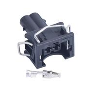 Buse d'injecteur de Carburant EV1 mâle ou Femelle, 1 Jeu de 2 Broches, connecteur étanche, boîtier de Prise Compatible with The 829441-1 037906240 106462-1(Female with Pin)