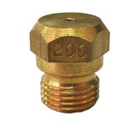 Buse d'injecteur de gaz M8 x 0,75 - Taille de l'orifice : 2 mm - GPL, gaz naturel